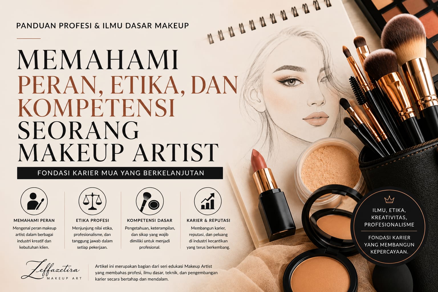 Memahami Peran, Etika, dan Kompetensi Seorang Makeup Artist